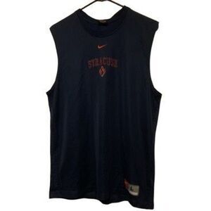 Syracuse Orange Size Large Nike Team Sleeveless Jersey